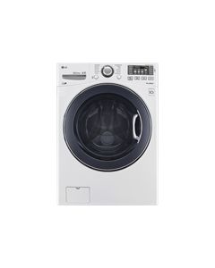 LG - 4.5 Cu. Ft. 10-Cycle High-Efficiency Front-Loading Washer - White