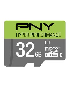 PNY - 32GB microSDHC Class 10 UHS-I/U3 Memory Card - Multi