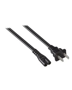 Insignia™ - 6' 2-Slot Nonpolarized Power Cord