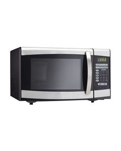 Danby - Designer 0.9 Cu. Ft. Compact Microwave - Stainless Steel