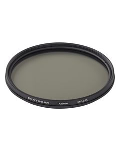 Platinum - 72mm Circular Polarizer Lens Filter - Clear