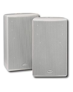 Klipsch - 2-Way Indoor/Outdoor Speakers (Pair) - White