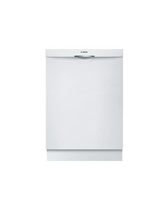 Bosch - Ascenta 24" Tall Tub Built-In Dishwasher with Stainless-Steel Tub - White