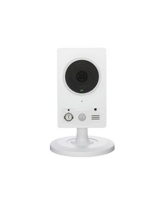 D-Link - High-Definition Wi-Fi Video Security Camera - White