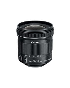 Canon - EF-S 10-18mm f/4.5-5.6 IS STM Ultra-Wide Zoom Lens - Black