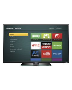 Hisense - 48" Class (47.6" Diag.) - LED - 1080p - Smart - HDTV Roku TV - Black