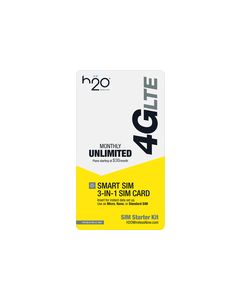 H2O - 3-in-1 SIM Card - Yellow