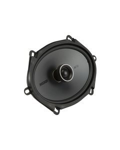 Kicker - KS Series 6" x 8" 2-Way Coaxial Car Speakers with Polymer Cones (Pair) - Black