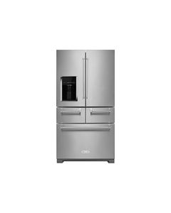 KitchenAid - 25.8 Cu. Ft. 5-Door French Door Refrigerator - Stainless Steel