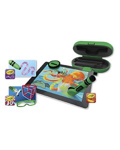 Griffin Technology - Crayola DigiTools Digital Effects Deluxe Kit for Apple® iPad® - Green