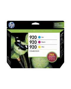 HP - 920 3-Pack Ink Cartridges - Cyan/Magenta/Yellow