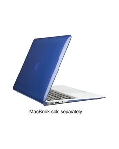 Speck - SeeThru Case for 13" Apple® MacBook Air® - Cobalt Blue