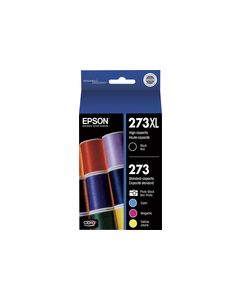 Epson - 273 5-Pack Ink Cartridges - Black