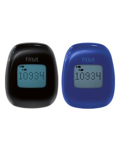 Fitbit - Zip Wireless Activity Tracker (2-Pack) - Blue/Black