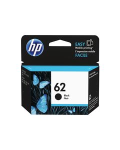 HP - 62 Ink Cartridge - Black