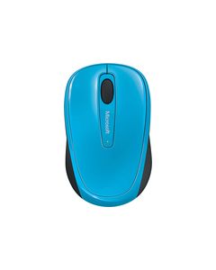 Microsoft - Wireless Mobile Mouse 3500 - Cyan Blue