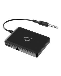 Aluratek - iStream Universal Bluetooth Audio Receiver - Black