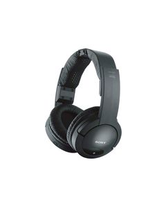 Sony - Wireless FM Over-the-Ear Headphones - Black