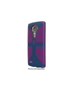 Speck - CandyShell Grip Case for LG G4 Cell Phones - Deep Sea Blue/Lipstick Pink