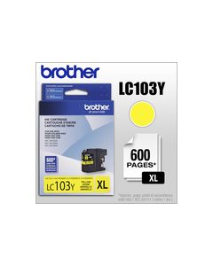 Brother - LC103Y XL High-Yield Ink Cartridge - Yellow