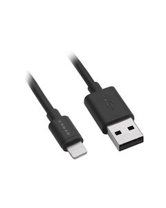 Dynex™ - 6' Lightning Charge-and-Sync Cable - Black