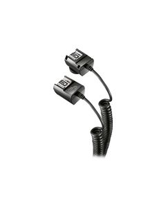 Rocketfish™ - Off-Camera Flash Shoe Cord for Canon - Black