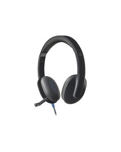 Logitech - H540 On-Ear USB Headset - Black