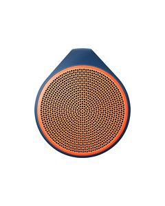 Logitech - X100 Portable Bluetooth Speaker - Orange
