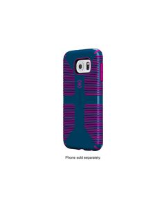 Speck - CandyShell Grip Case for Samsung Galaxy S6 edge Cell Phones - Deep Sea Blue/Lipstick Pink