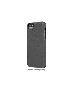 ADOPTED - Leather Wrap Case for Apple® iPhone® 5 and 5s - Pewter/Gunmetal