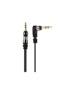 Scosche - flatOUT 3' Auxiliary Audio Cable - Black