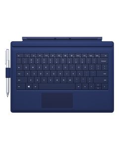 Microsoft - Type Cover for Surface Pro 3 - Blue