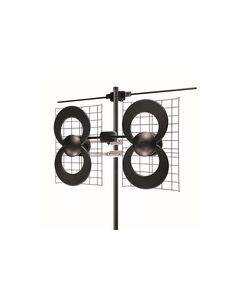 Antennas Direct - ClearStream 4V Antenna - Black/Silver