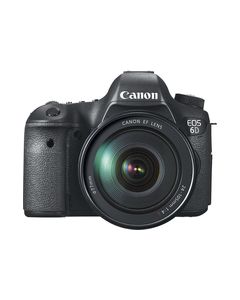 Canon - EOS 6D DSLR Camera with 24-105mm f/4L IS Lens - Black