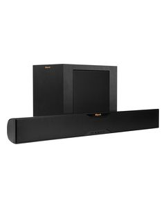 Klipsch - Reference Soundbar with 8" Wireless Subwoofer - Black