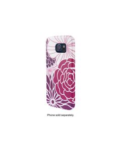 Dynex™ - Case for Samsung Galaxy S6 Cell Phones - Purple/White