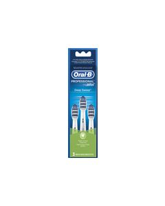 Oral-B - Deep Sweep Replacement Brush Heads (3-Pack) - Blue