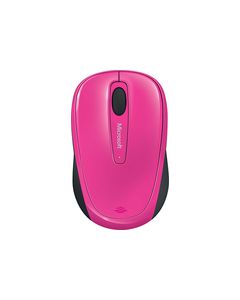 Microsoft - Wireless Mobile Mouse 3500 - Magenta Pink