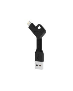 Nomad - NomadKey Lightning-to-USB Charge-and-Sync Cable - Black