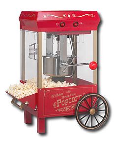 Nostalgia Electrics - Hot Oil Kettle Countertop Popcorn Maker - Red/Gold