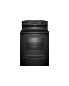 Amana - 4.8 Cu. Ft. Self-Cleaning Freestanding Electric Range - Black