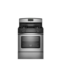 Amana - 30" Self-Cleaning Freestanding Gas Range - Stainless Steel