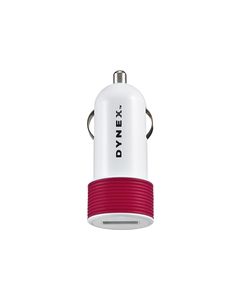 Dynex™ - USB Vehicle Charger - Ruby