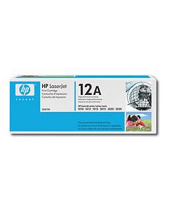 HP - Laserjet 12A Print Cartridge - Black