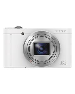 Sony - DSC-WX500 18.2-Megapixel Digital Camera - White