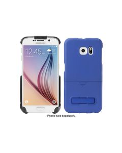 Platinum - Holster Case with Kickstand for Samsung Galaxy S6 Cell Phones - Victoria Blue