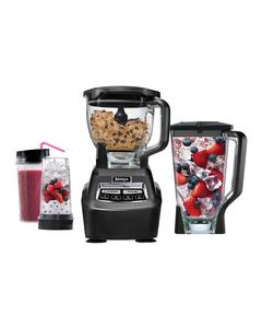 Ninja - Mega Kitchen System 72-Oz. Blender - Black