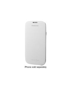 Samsung - Flip Cover for Samsung Galaxy S III Cell Phones - White