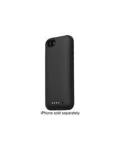 mophie - juice pack plus Charging Case for Apple® iPhone® 5 and 5s - Black