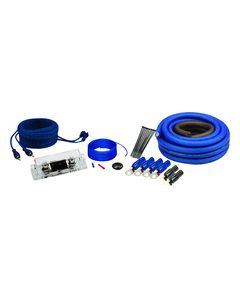 PAC - SoundQuest 1/0-Gauge Amplifier Wiring Kit - Blue